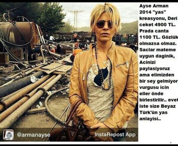 aydogandoganay's tweet photo. Aydın Doğan'nın tetikçisi yasta !!!

#HepimizSOMAlıyız http://t.co/n4g83R2W21