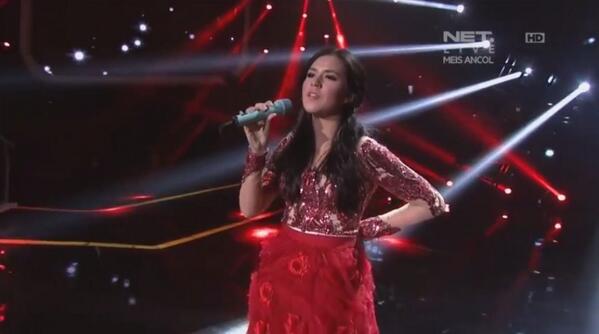 GMeditia's tweet image. Good perfomance Raisa &quot;@raisa6690 Performance in #NET_ONE #HUT_NET