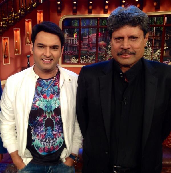 KapilSharmaK9's tweet image. Comedy nights with Kapil dev :)