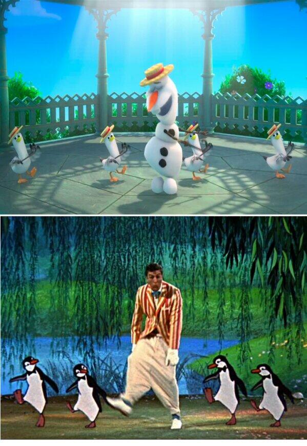 s_tanner93's tweet image. Ya gotta love disney #frozen #marypoppins #SameGround #loveit