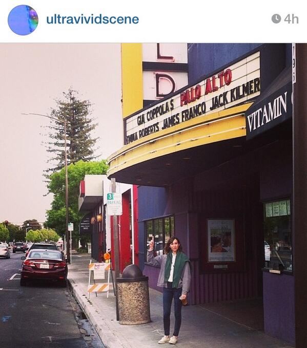 Great one! Congrats @jack_kilmer and #GiaCoppola, @PaloAltoMovie. Photo by #JackKilmer on #instagram! :D ~Ivonne <3