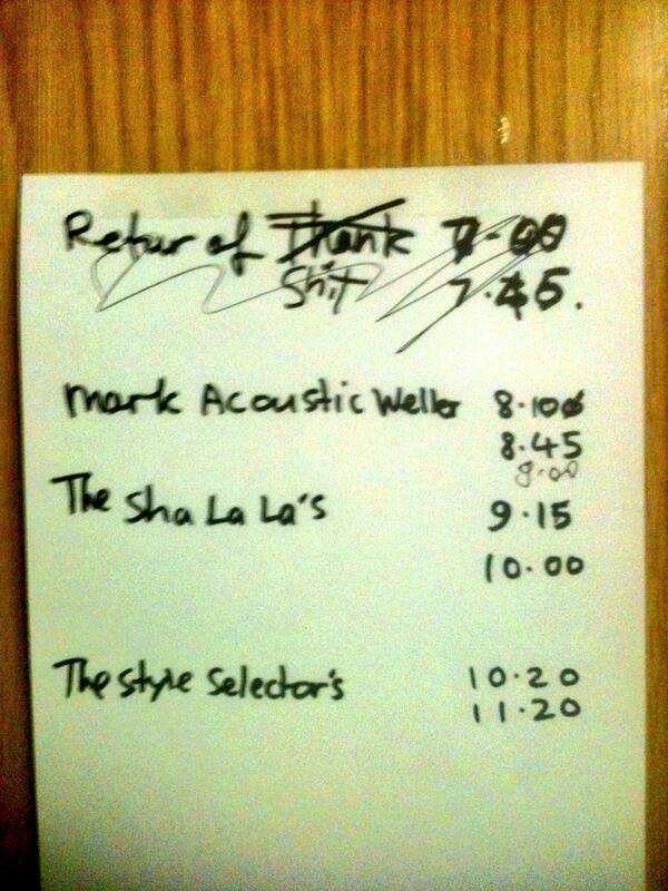 ReturnofThanks's tweet image. Great gig at the Westfield Club last night! A big thank you to everyone who came and donated to both charities!