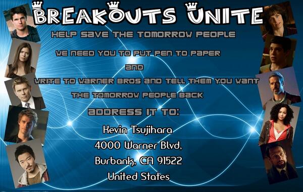 Amellsfans's tweet image. get those letters wrote... Send off is tuesday.. #savettp #TheTomorrowPeople
