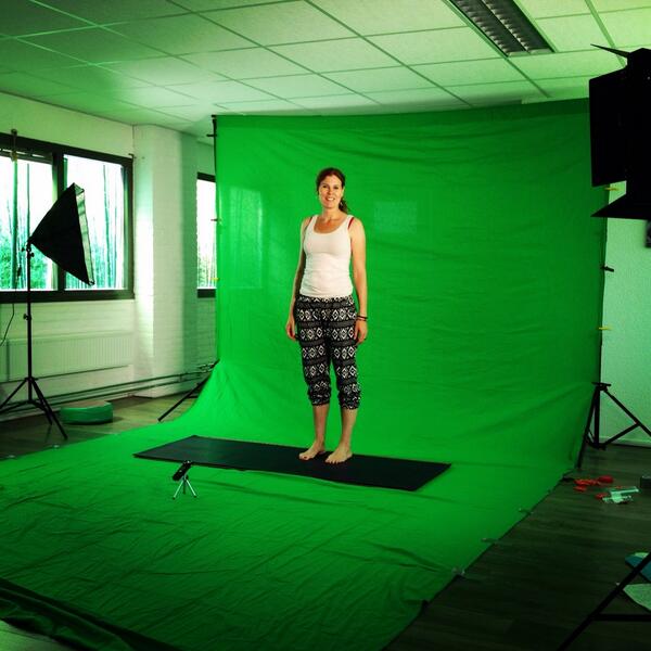 Opnames maken yogatherapie4u.nl #zen #greenscreen