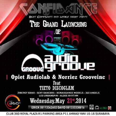 Brace u'r self for #AudioGroove <a href="/360_Club/">Club 360°</a> 21 May 14 <a href="/opiethouse/">opiet</a> <a href="/Norriezz/">Fermenta Nouristana</a> RSVP: <a href="/ErickSunur26/">e! entertaiment</a> <a href="/arveensandiarta/">Arveen sandiarta</a>