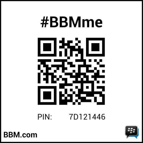 #BBMme PIN: 7D121446
pin.bbm.com/7D121446 invite ya,,,