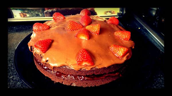 MrSPrimaryTeach's tweet photo. "If you write instructions for how to make a chocolate cake, I'll make it" I said on Thursday. And so they did... http://t.co/0ujSshg7R2