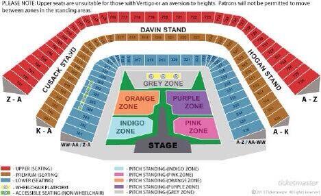 Croke Park Seating Chart Gaa