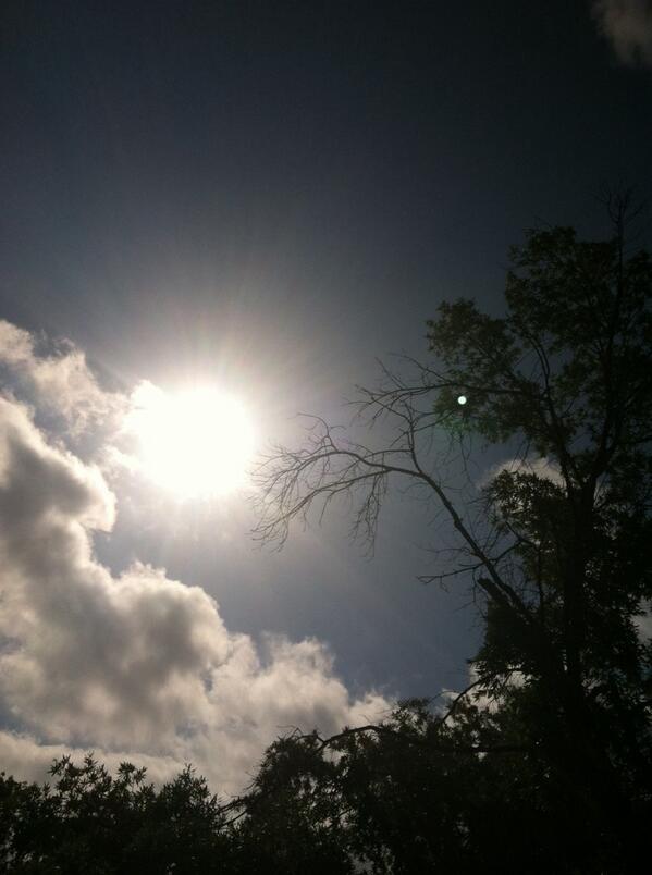 Proof of the power of positive thinking - the sun came out!#hpbnc
