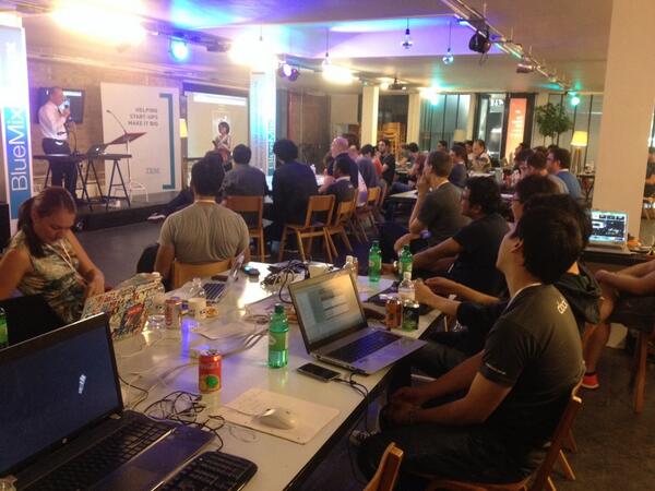 thiswayup's tweet image. Some really good demos #agilehack