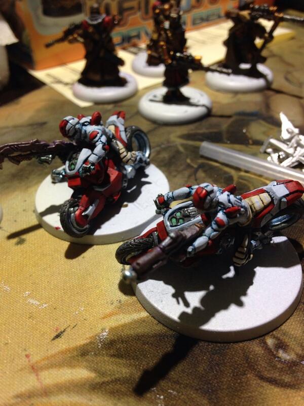 QuickworkMinis's tweet image. Aragoto Senkenbutai #corvusbelli #getitpainted