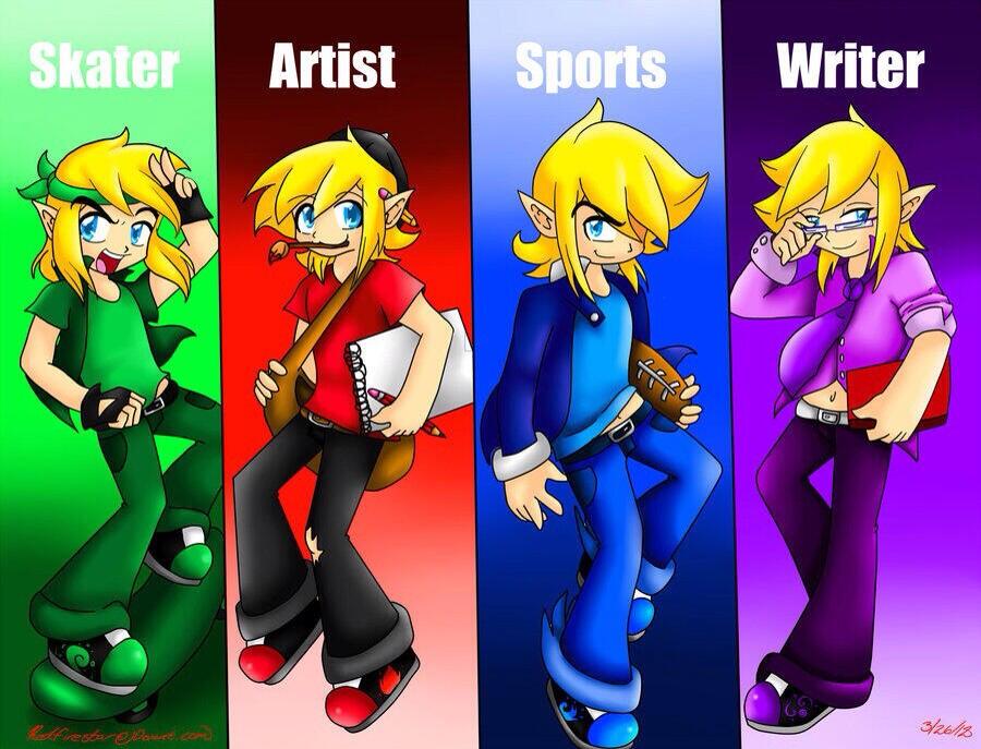 LinkHedgehog's tweet photo. Our Personalites http://t.co/3pHAswabS7