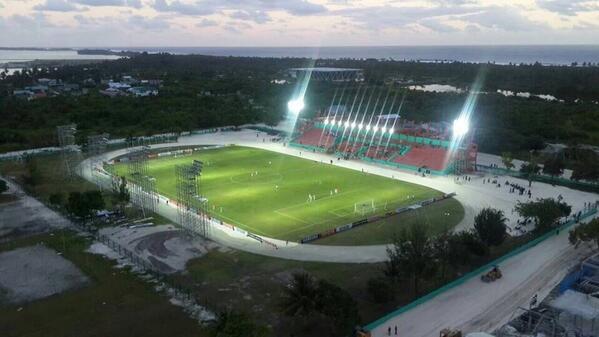 NEEM on Twitter Ali__Arif Newly opened Addu Football Stadium
