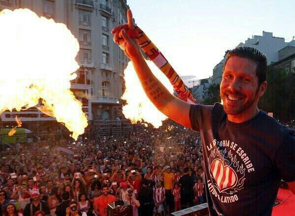 Image result for El Cholo took on Barcelona at the Camp Nou was during his stint at Sevilla when he scored the opening goal of the game