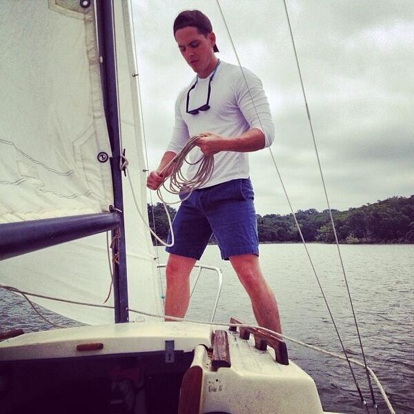 At Hook Oar Anchor, we just don't wear our hat slightly back, we wear it way back.