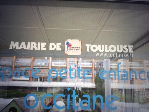 PrintempsTlse's tweet photo. 1 an aujourd'hui que nous sommes sur Twitter, 1 an que nous sommes dans Toulouse ! http://t.co/HCf0ToA1OA