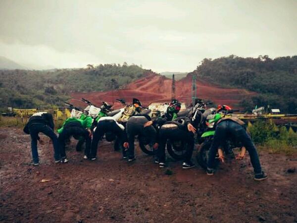 Gokile w/tipleS @sumedangsupermotosquad #BikersTeamSmd