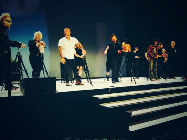 PaulMitchellUS's tweet photo. That's a lot of talent on one stage! #pmshows #prevyou #industryicons http://t.co/meMPMTMRS5