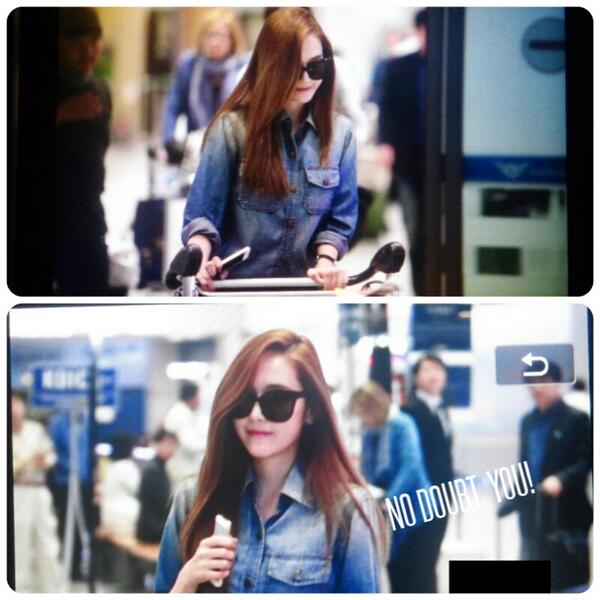 [PIC][19-05-2014]Jessica trở về Hàn Quốc vào sáng sớm nay Bn8X7gRCIAAQazE