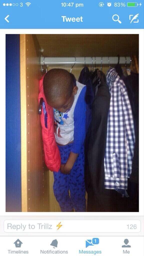 FreeNicolasNow's tweet photo. Hey how did my childhood pictures become viral?? #Hangy and I were tight http://t.co/Hp3pn4a3wF