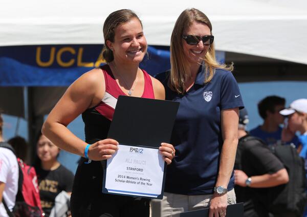 Senior computer science major Ali Fauci was named the Pac-12 Scholar Athlete of the Year today. #nerdnation