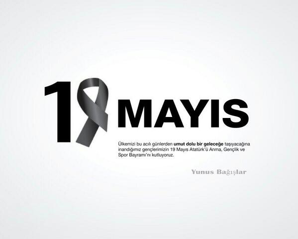 19 Mayıs Atatürk'ü Anma Gençlik ve Spor Bayramımız kutlu olsun...  #19mayısgenclikvesporbayramı