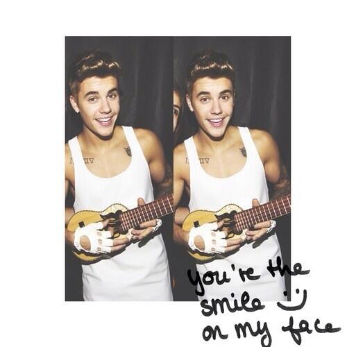 lovebebeliever's tweet photo. When u smile @justinbieber I smile #JustinBieberComeToPoland #JustinBieber #boyfriend #SelenaGomez #arianagrande http://t.co/uZhH6T405q