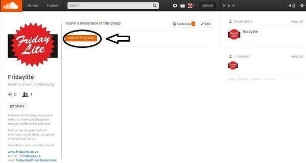 Dapatkan kesempatan menjadi pengisi acara kami dg upload demo di soundcloud.com/groups/fridayl… #band #indie #gig #bandung
