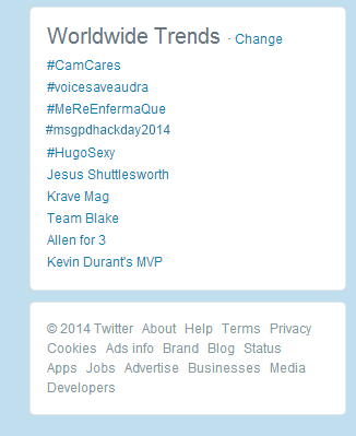 hackday_au's tweet image. OMG! #msgpdhackday2014 is trending worldwide on Twitter! #famous #trending #sohotrightnow