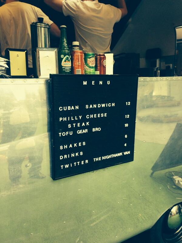 HelenaGamvros's tweet photo. Lovin' this in World Square Philly Cheese steak yuuuuummmm #thenighthawkvan http://t.co/Vsqc0ugZmW