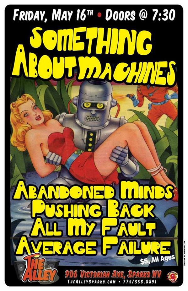 Average_Failure's tweet image. Come out and see us May 16! ;)