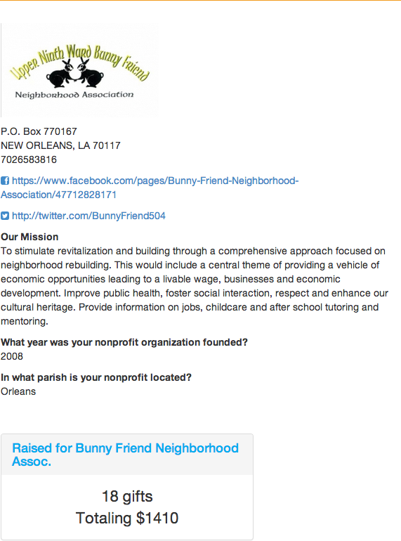 Great success for us personally, and the overall event was wildly successful. <a href="/GNOFoundation/">GNOFoundation</a> #GiveNOLA