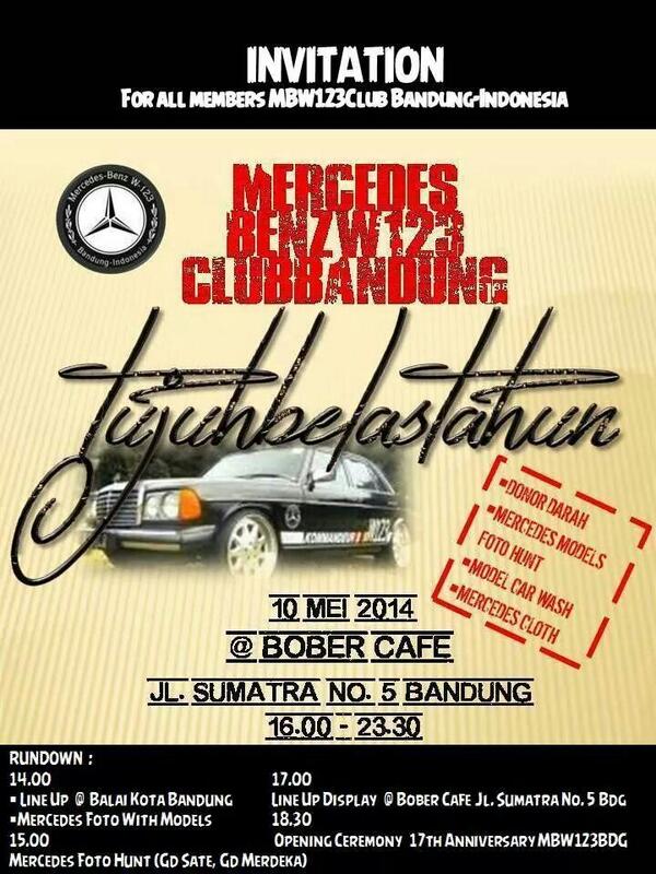 Tak terasa 17 tahun club kami hadir di indonesia semoga makin solid dan makin kompak ...