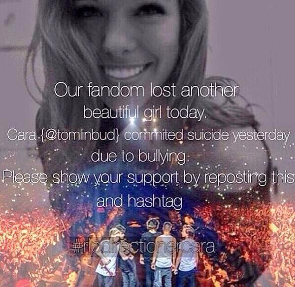 Jenni1Dmalik's tweet photo. #RIPDirectionerEmma #RIPDirectionerCara they're two beautiful angels now...πAlways in our heart.@tomlinbud http://t.co/ZCLXcJDFeh