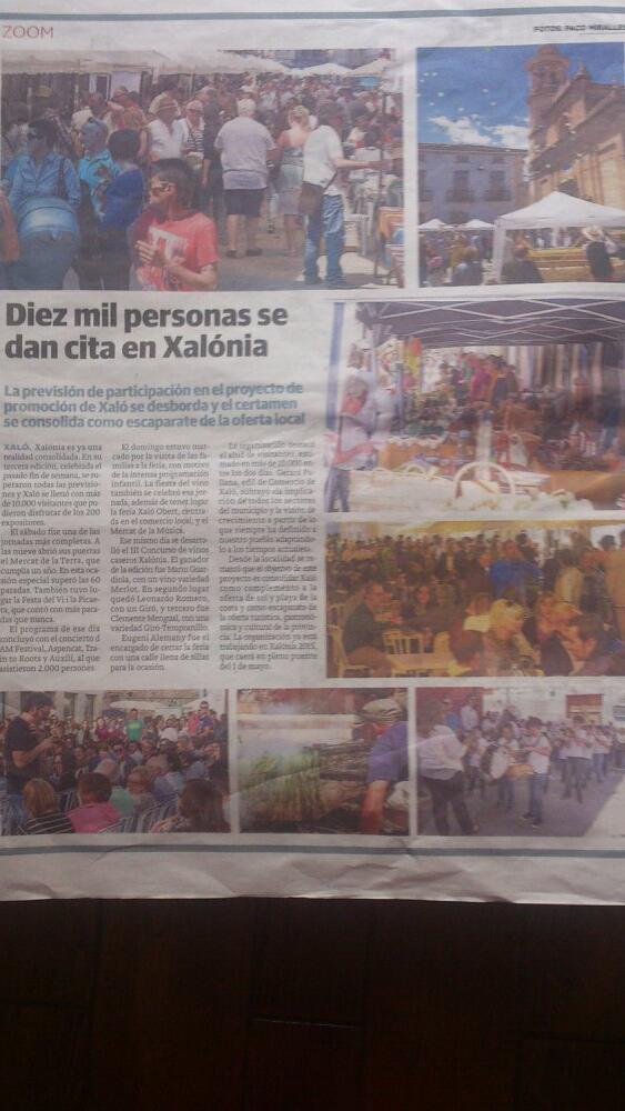 Xalónia, a la premsa. Tornem al proper pont de maig!