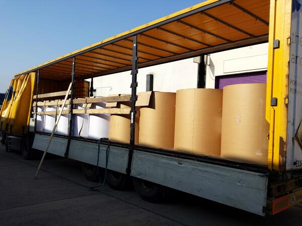 EcotradeRec's tweet image. Just bought 130 tonnes of obsolete wood-free and mechanical reels &amp;amp; sold to Eygpt! #recycle #everythinghasahome