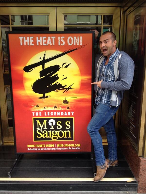 louiespence's tweet image. Can't wait to see it @MissSaigonUK  @JonJonBriones so many memories....