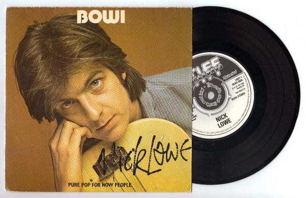 Nick Lowe's 'Bowi' EP.
Stiff Records response to David Bowie's 'Low' album! #ifitaintstiff