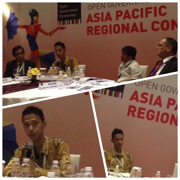 donnybu's tweet image. ini penampakan mas @awardhana dari Indonesia AIDS Coallition sharing ttg @ODHAberhaksehat di #OGPBali.