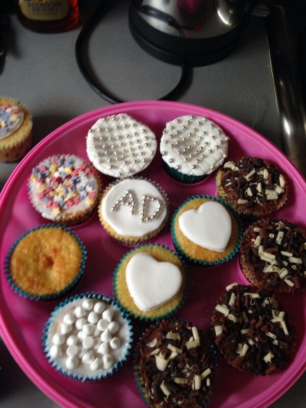 Abbie made me some birthday cakes for today