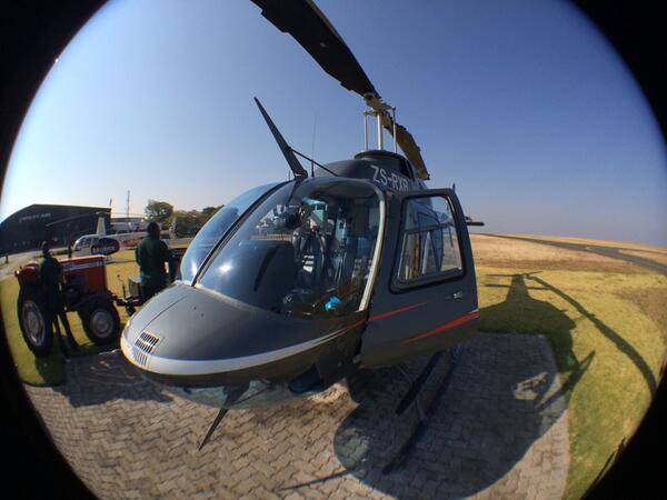 Quick refuel of the <a href="/ewnupdates/">Eyewitness News</a> #Elections2014 chopper and we will back up shortly
