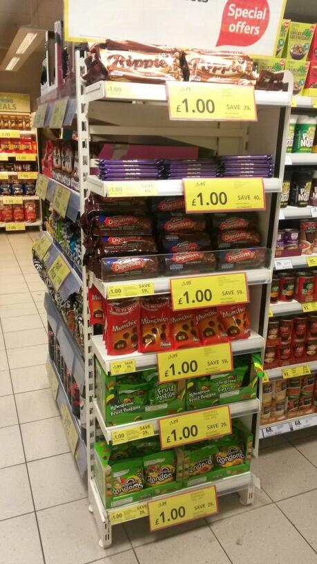 Tesco_Exp_Irlam's tweet photo. New £1 lines now in store! @philgto3000 http://t.co/ARY60gSWdp