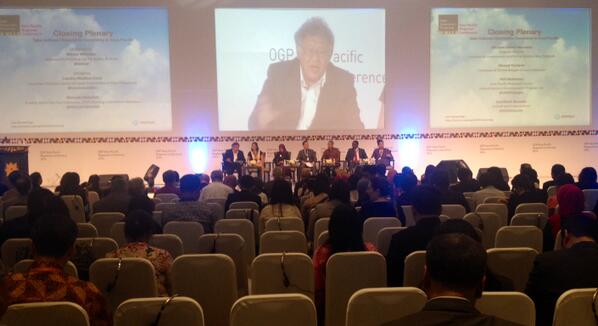 OpenGovIndo's tweet image. There will be 6 speakers who will present in Closing Plenary #OGPBali