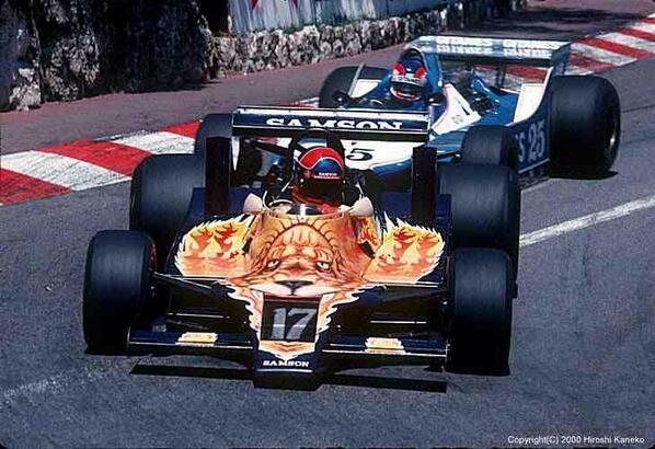 Jan Lammers Shadow DN9 #17 Practice Monaco GP Formel 1 1979 1:43 Spark 