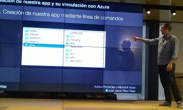 jacintop's tweet image. Phonegap en #devossazuredays