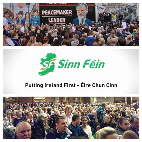 ChrisHazzardSF's tweet photo. Thousands stand shoulder to shoulder throughout Ireland as efforts to criminalise our struggle fail once again #Peace http://t.co/VMV2CJHEba