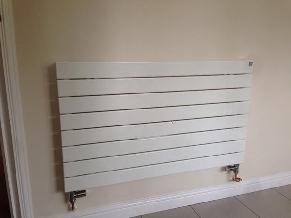mdsplumb's tweet image. Very nice designer radiator just installed. #happycustomer