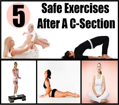LadyCareHealth on X: 5 Safe Exercises After A C-Section