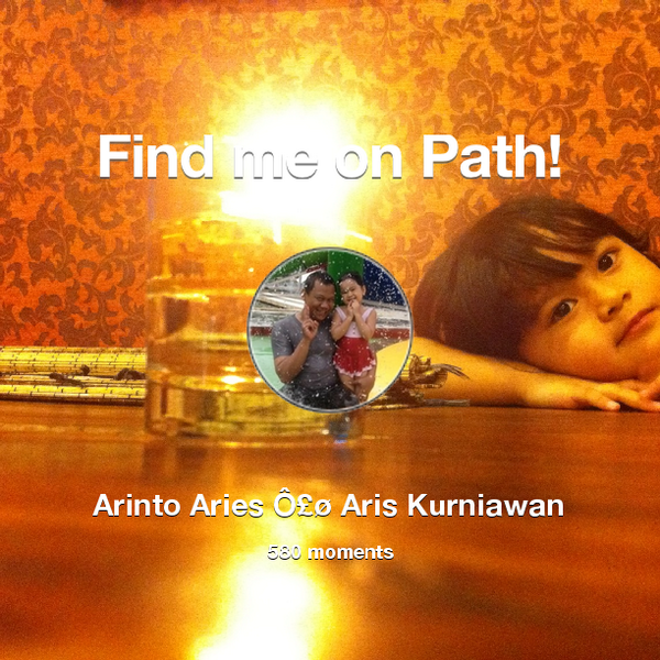 I've shared 580 memories with my friends on #Path - see them now at path.com! #thepersonalnetwork