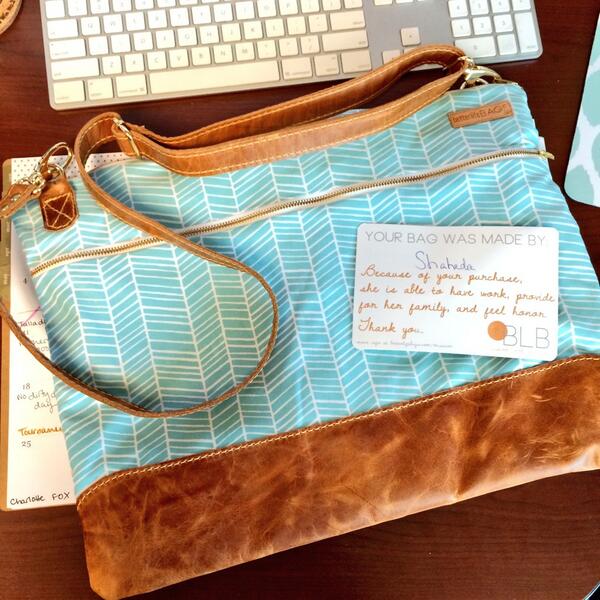deboone's tweet photo. So excited my @betterlifebags finally came in! Love it ❤️ #CustomWithACause http://t.co/fFgaHpct3c